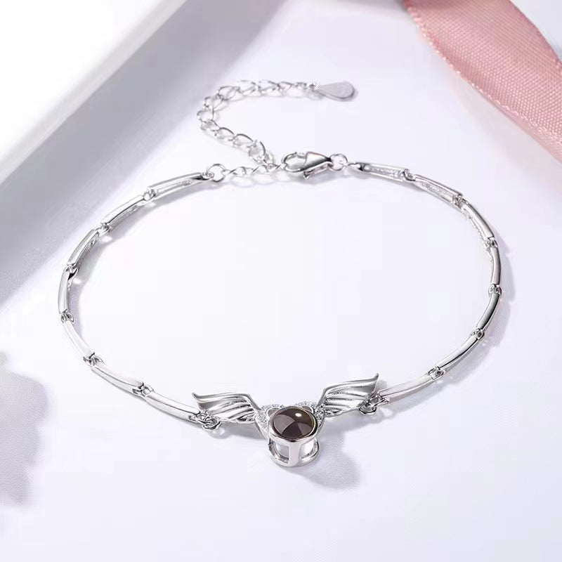 Beautiful Angel Wings Projection Bracelet - My Keepsake Story