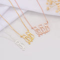 Customizable cat necklace My Keepsake story
