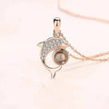 Dolphin Projection necklace - My Keepsake Story