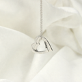 Interlock silver necklace My Keepsake Story