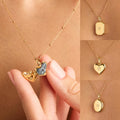 Hidden Photo Memory Necklace My Keepsake Story