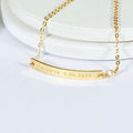 custom engraved bracelet - My Keepsake story