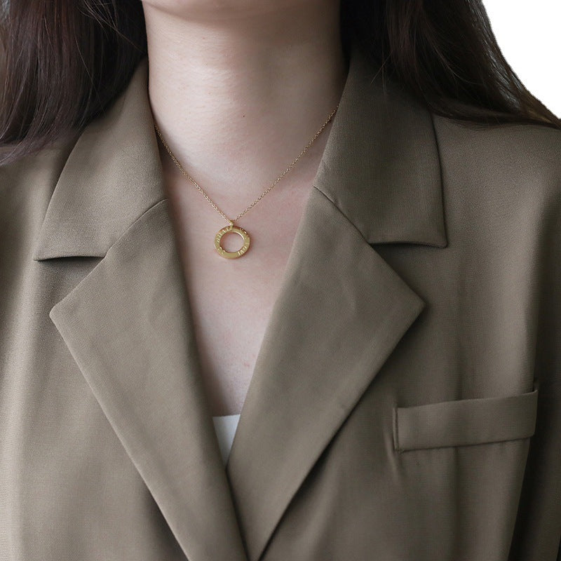 engraved custom gold necklace - My Keepsake Story