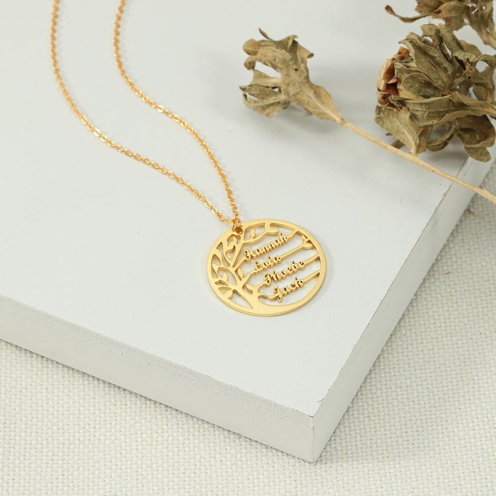 gold coloured tree of life - My Keepsake Story