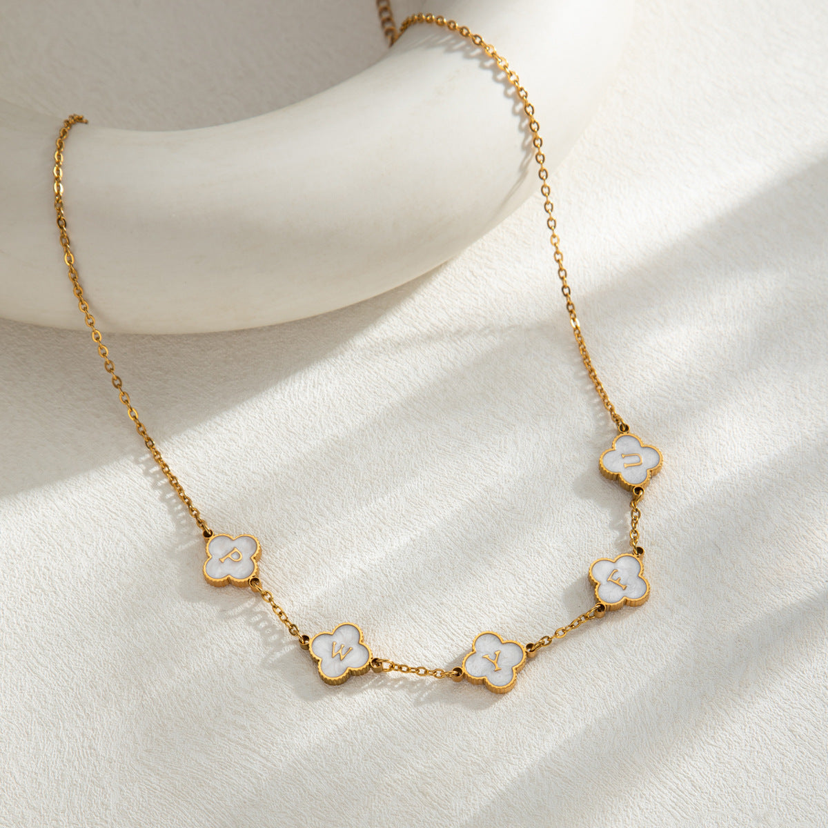 beautiful mother of pearl custom necklace My keepsake Story