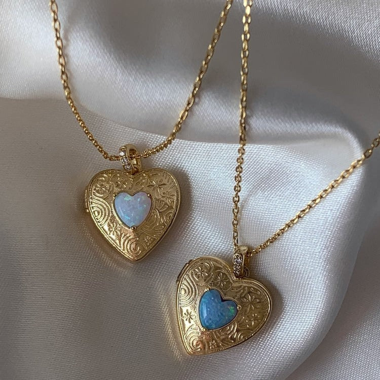 Hidden Photo Memory Locket Necklace - My Keepsake Story