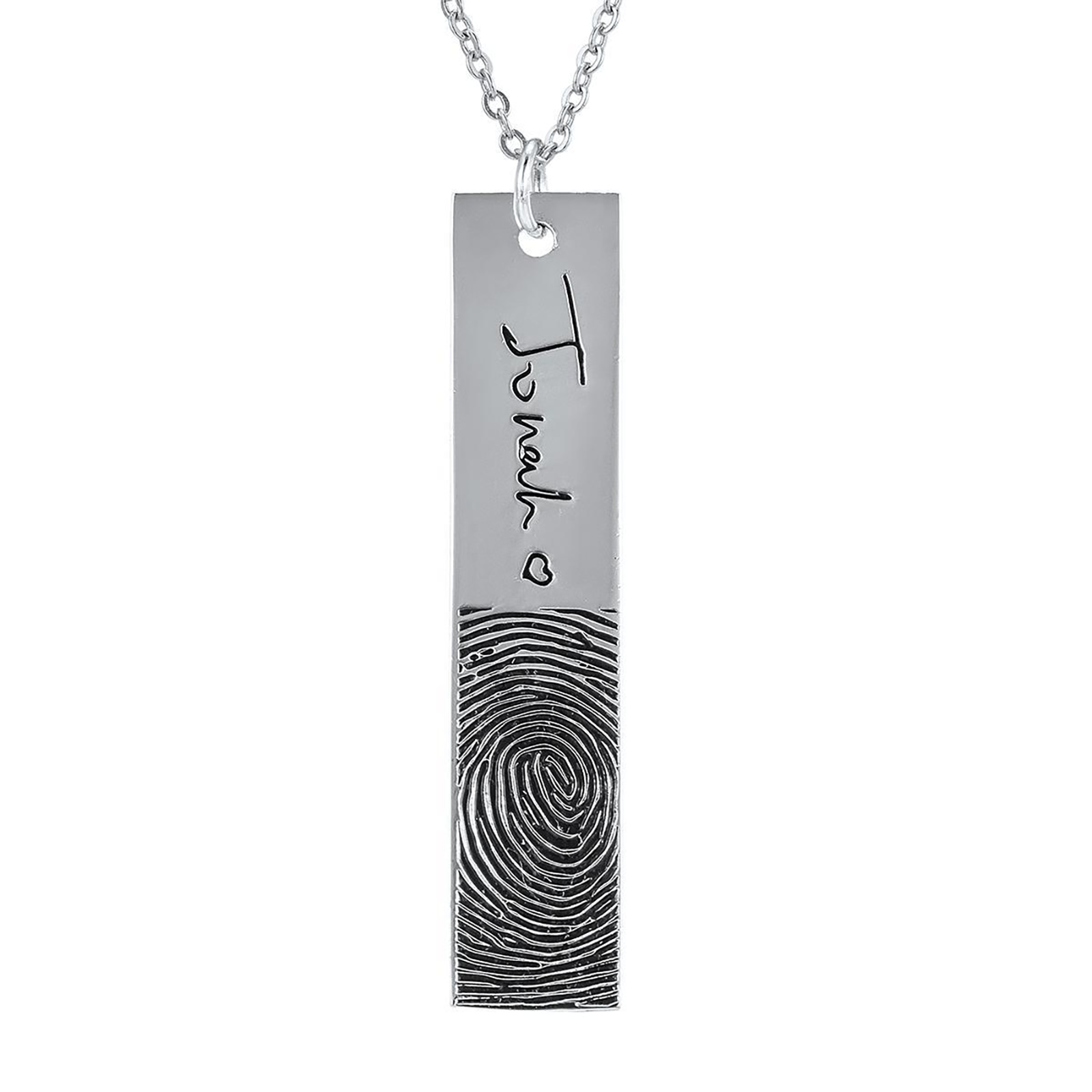 necklace with your own handwritten signature My Keepsake Story
