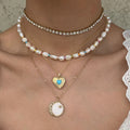 on model Hidden Photo Memory Locket Necklace - My Keepsake Story