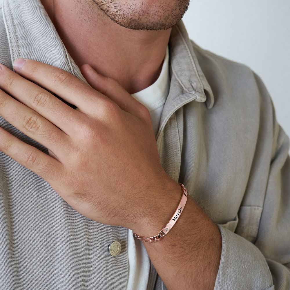 rose gold engraving bracelet My Keepsake  Story