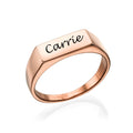 personalized signet ring - My Keepsake Story