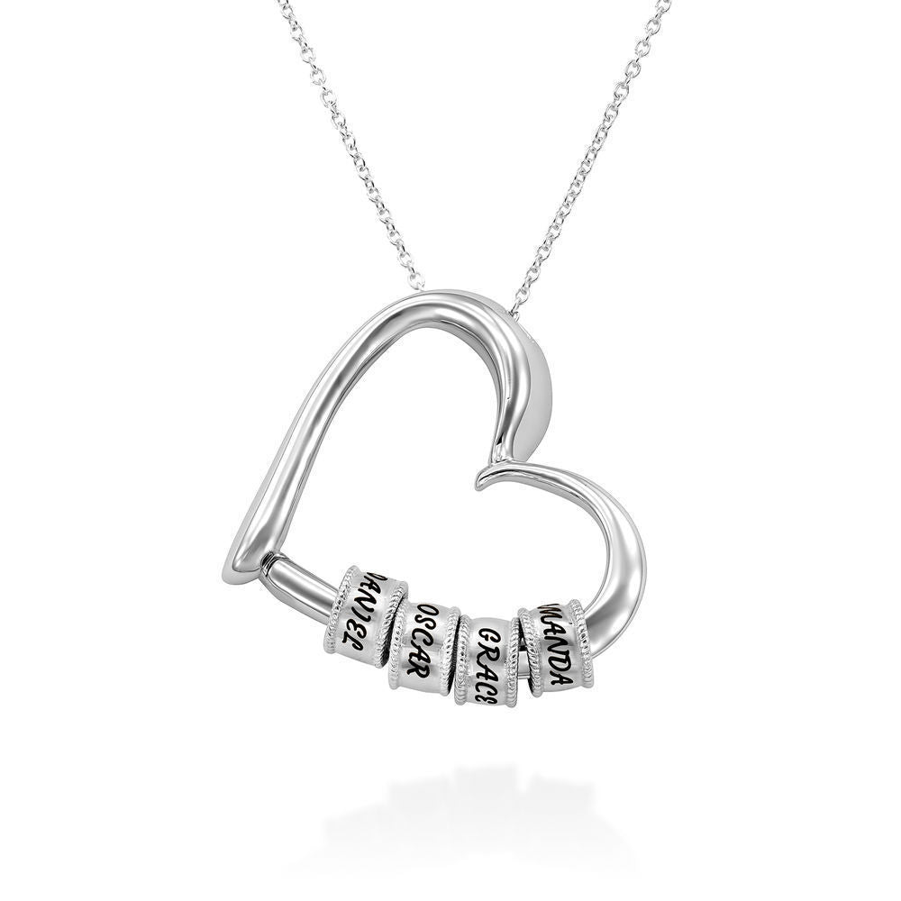 Custom heart necklace My Keepsake Story